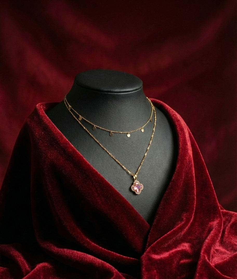 The Blush Luck Clover Duo